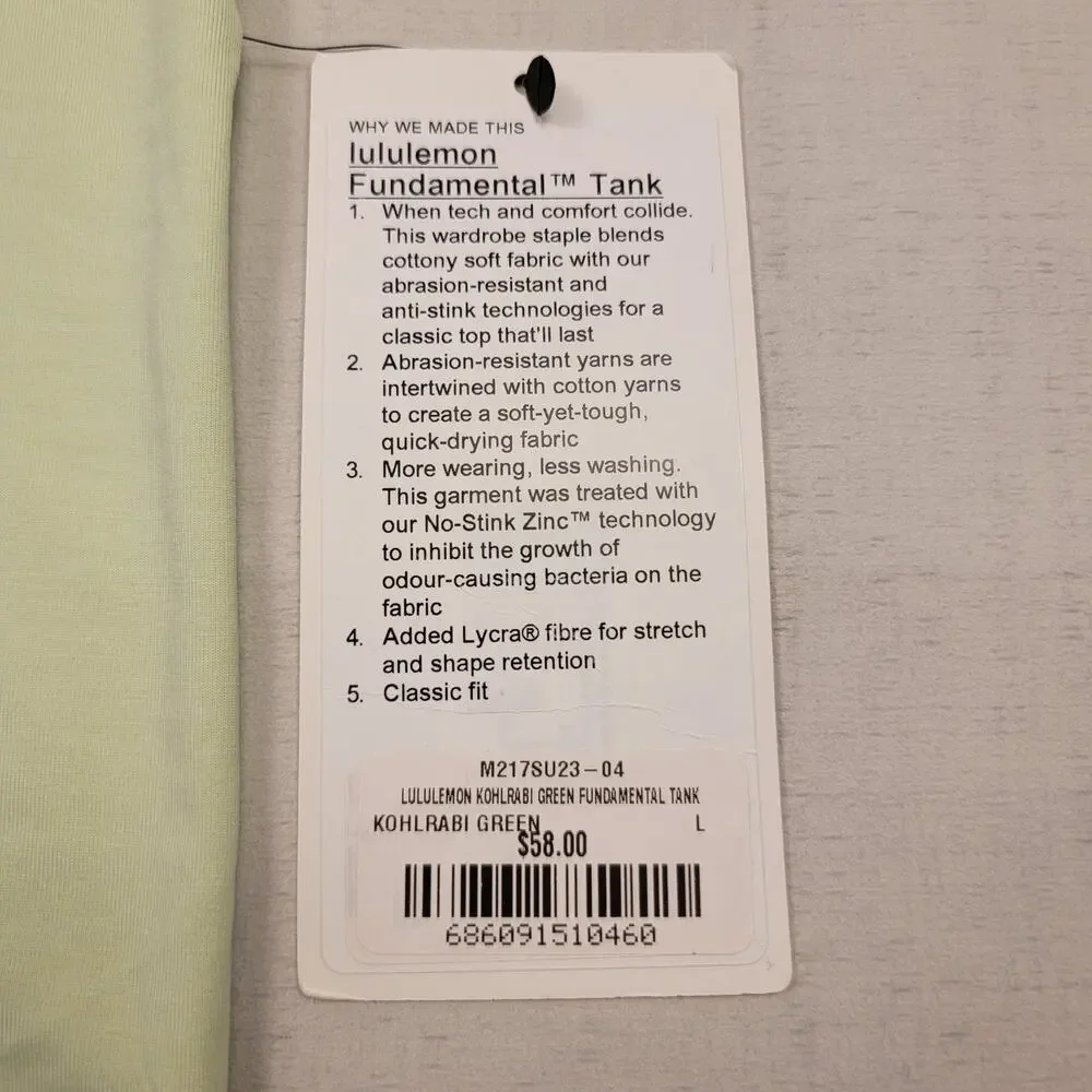 Lululemon "Barry's" Fundamental Tank - Picture 3 of 10